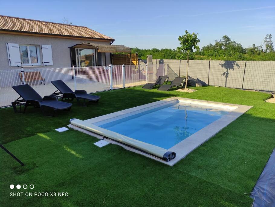 En Ardeche, Gite L'Odyssee Climatise Avec Sa Piscine Privee Et Chauffee Joyeuse Exterior foto